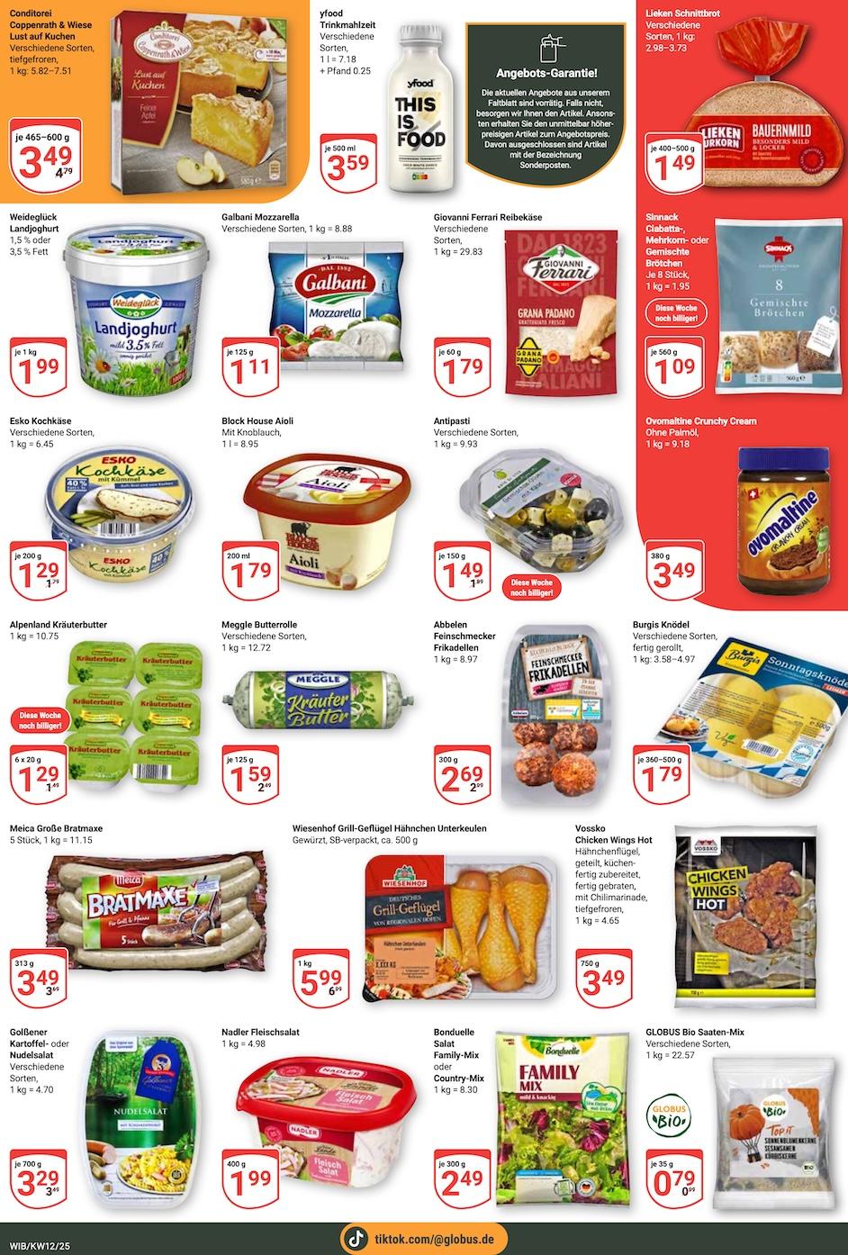 Globus Aktueller Prospekt ab Montag Seite 3