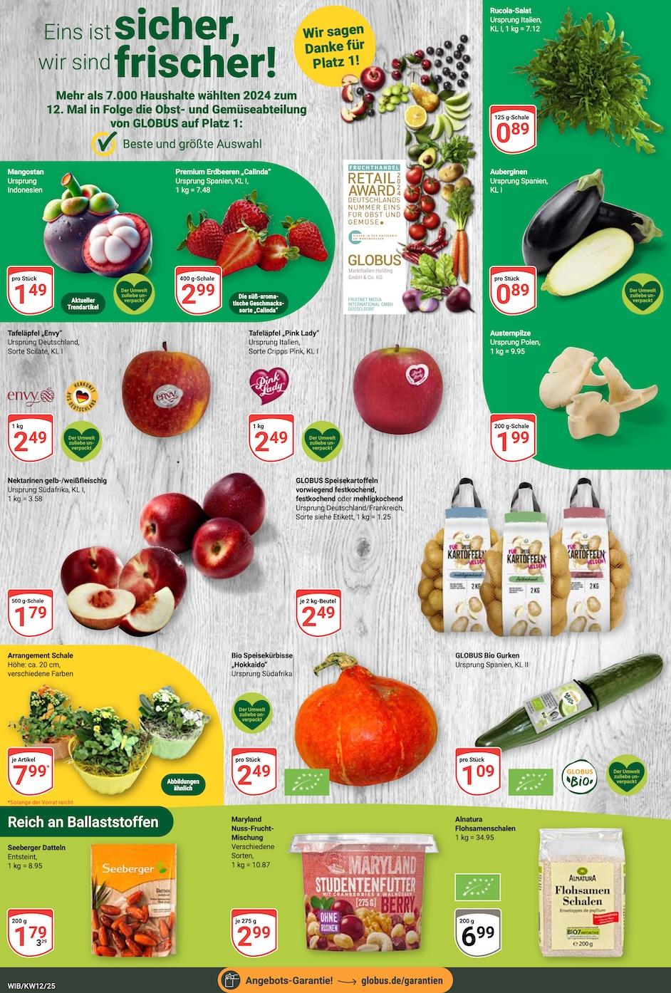 Globus Aktueller Prospekt ab Montag Seite 6