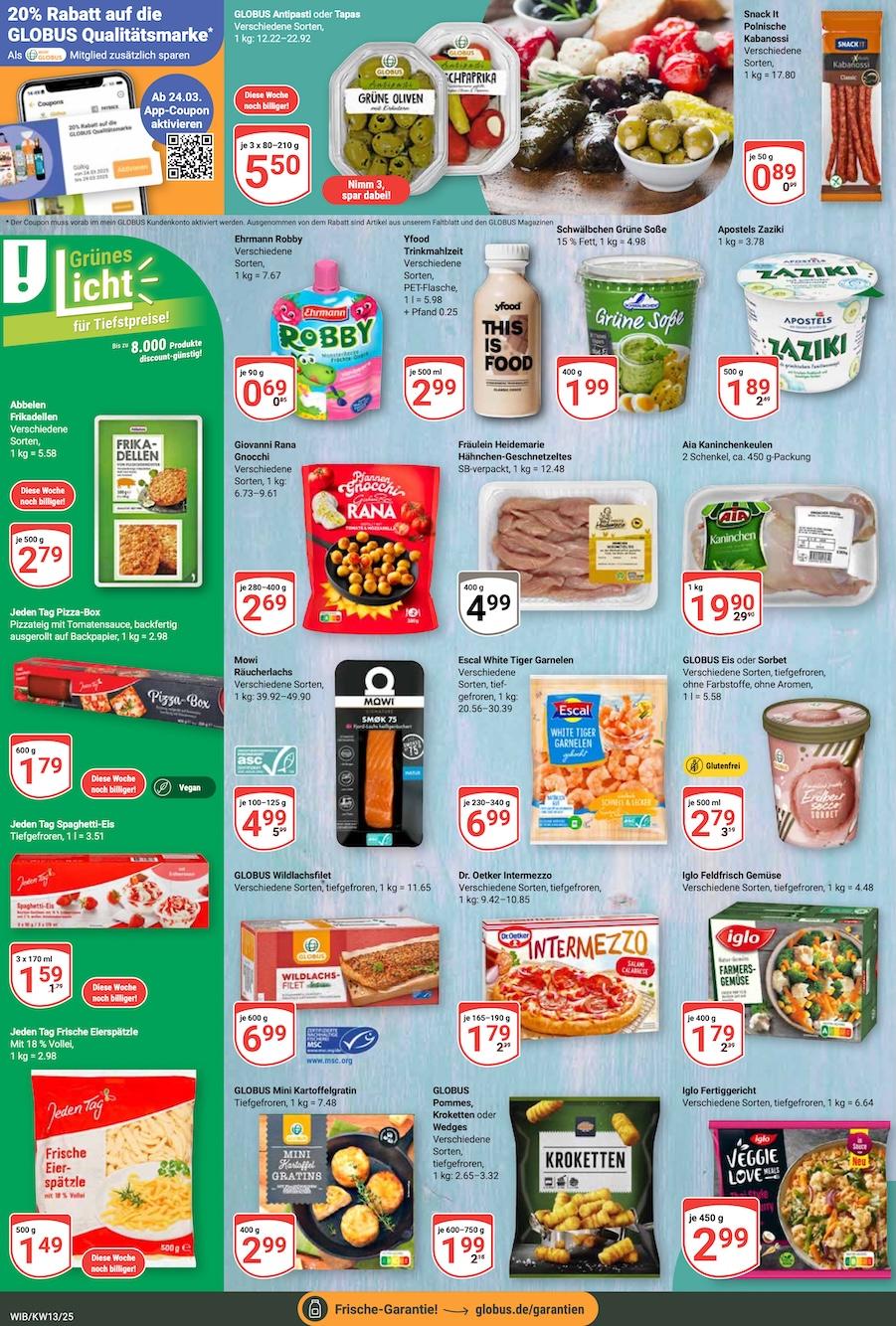 Globus Aktueller Prospekt ab Montag Seite 18