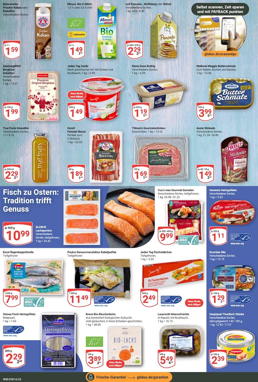 Globus Aktueller Prospekt ab Montag Seite 12