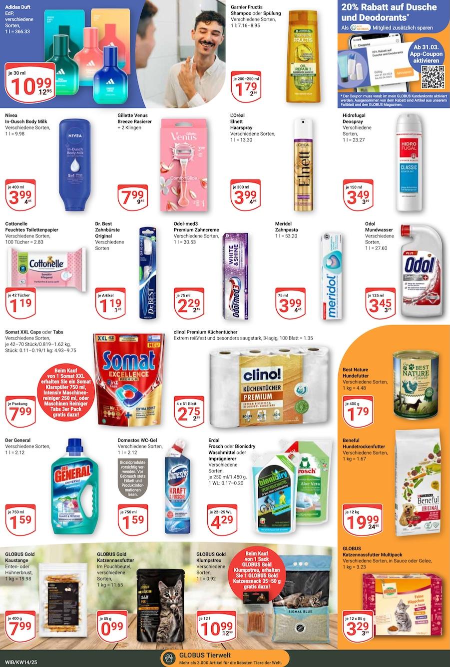 Globus Aktueller Prospekt ab Montag Seite 19