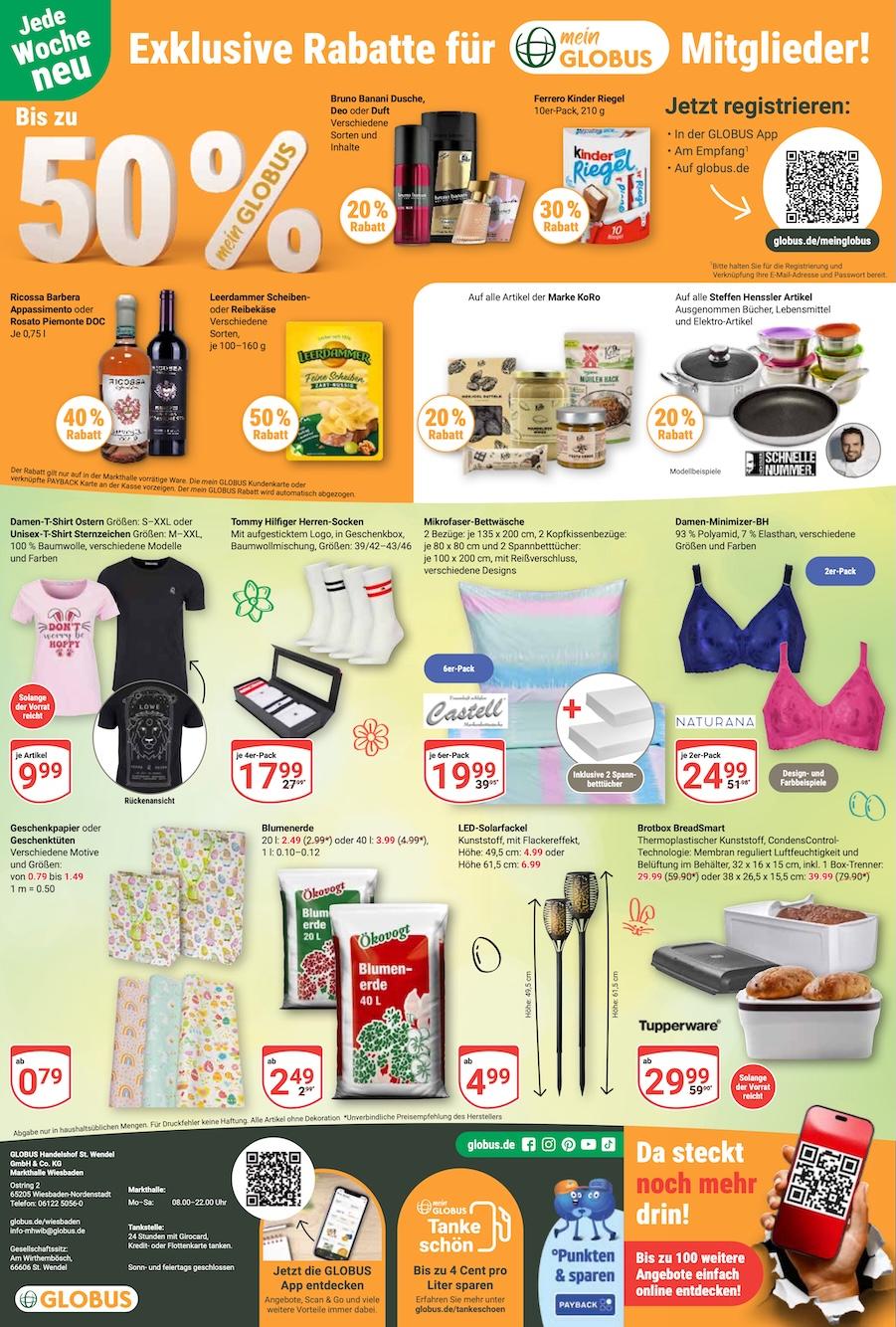 Globus Aktueller Prospekt ab Montag Seite 29