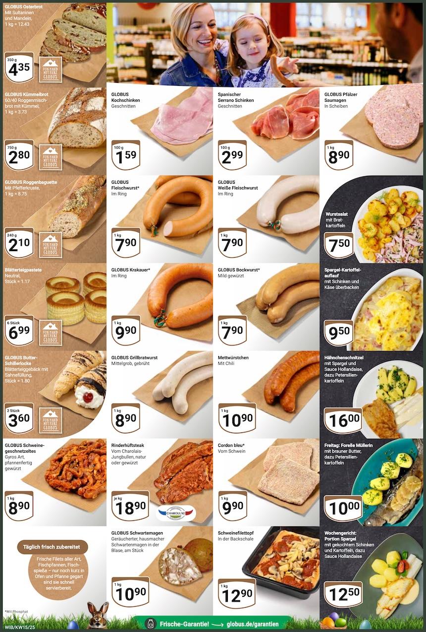 Globus Aktueller Prospekt ab Montag Seite 2
