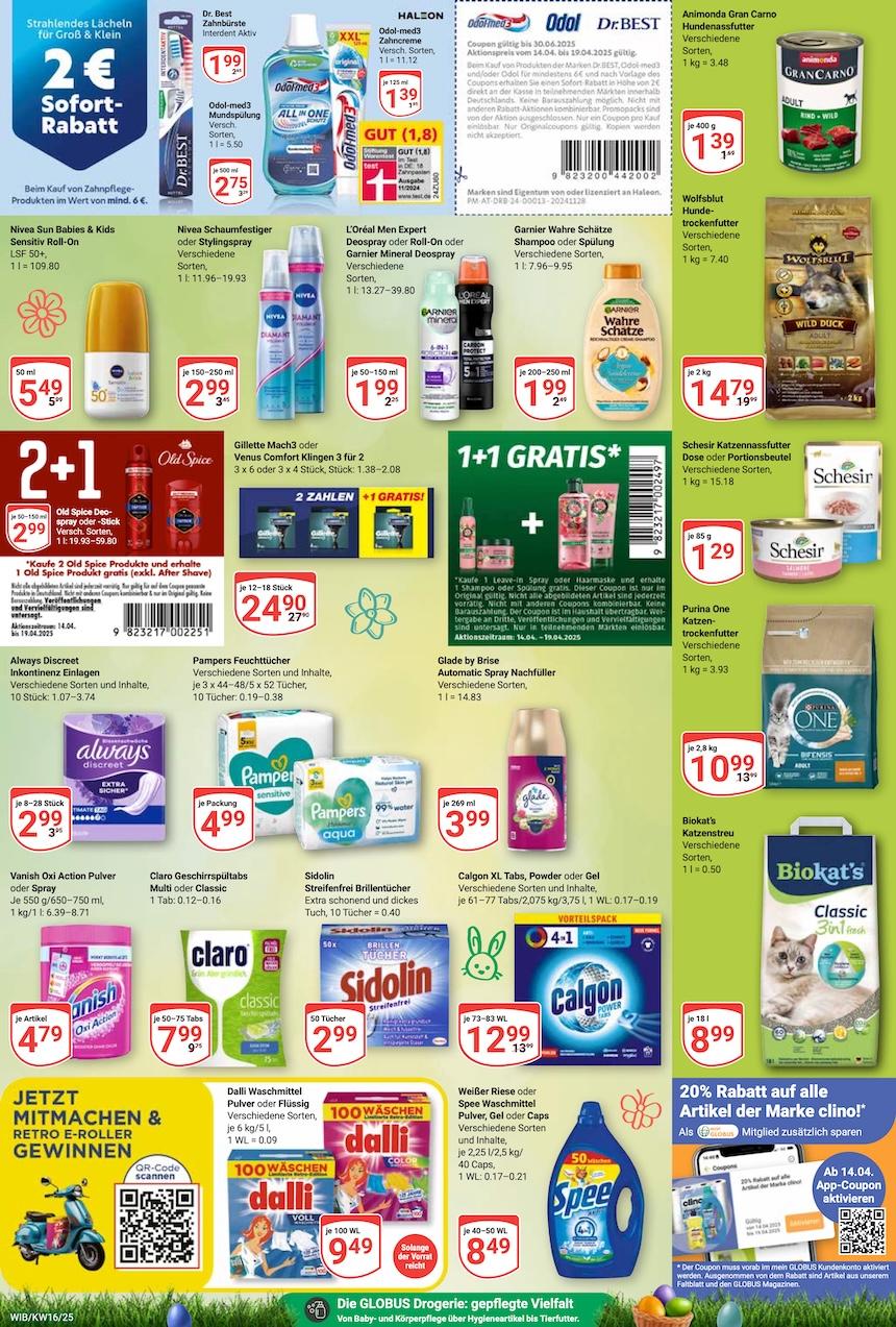 Globus Aktueller Prospekt ab Montag Seite 24
