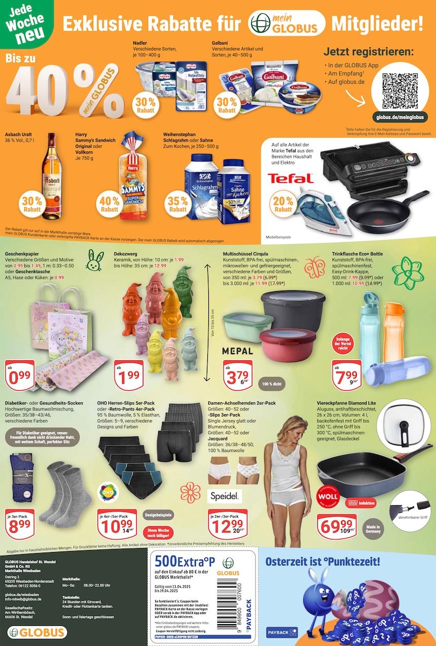 Globus Aktueller Prospekt ab Montag Seite 28