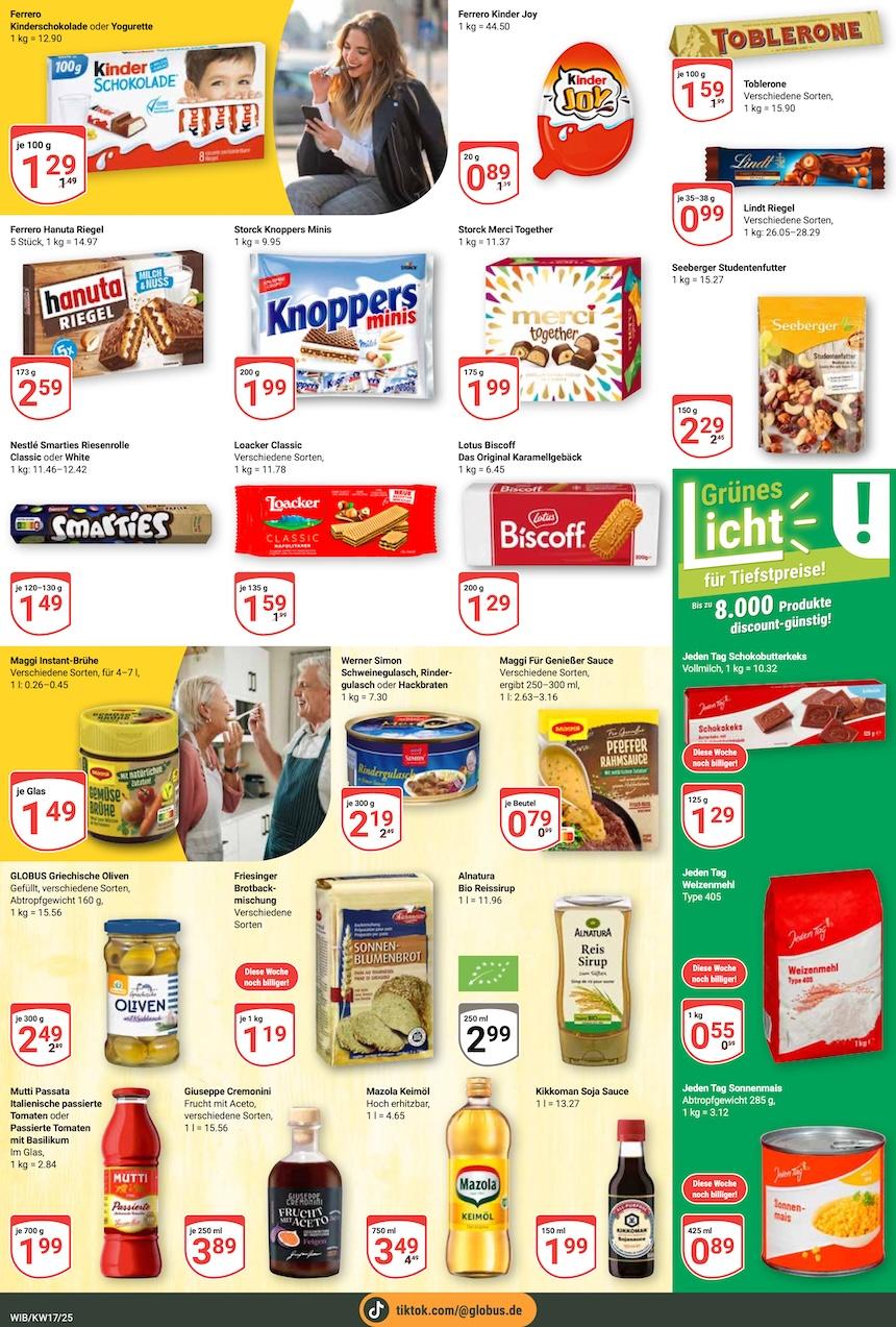 Globus Aktueller Prospekt ab Dienstag Seite 15