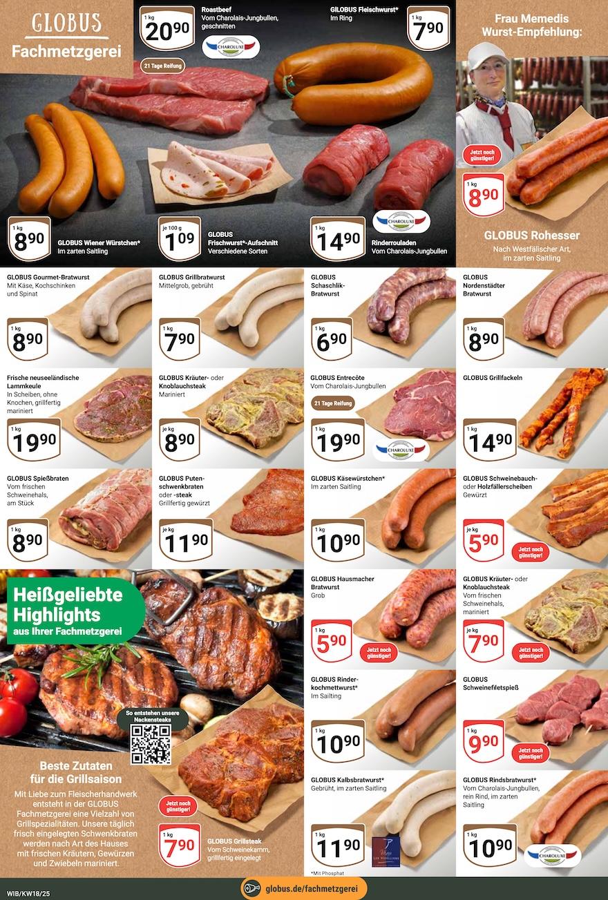 Globus Aktueller Prospekt ab Montag Seite 14