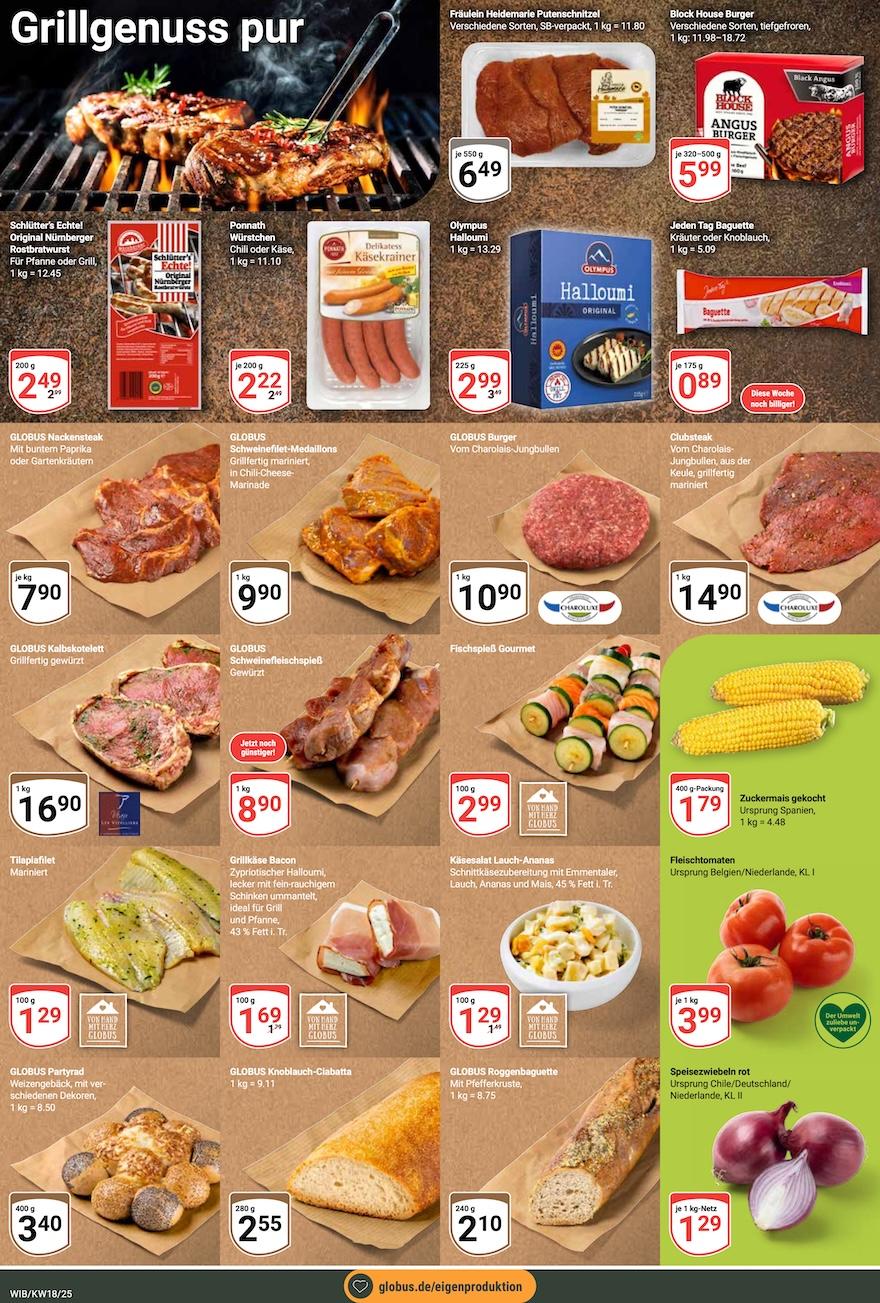 Globus Aktueller Prospekt ab Montag Seite 2