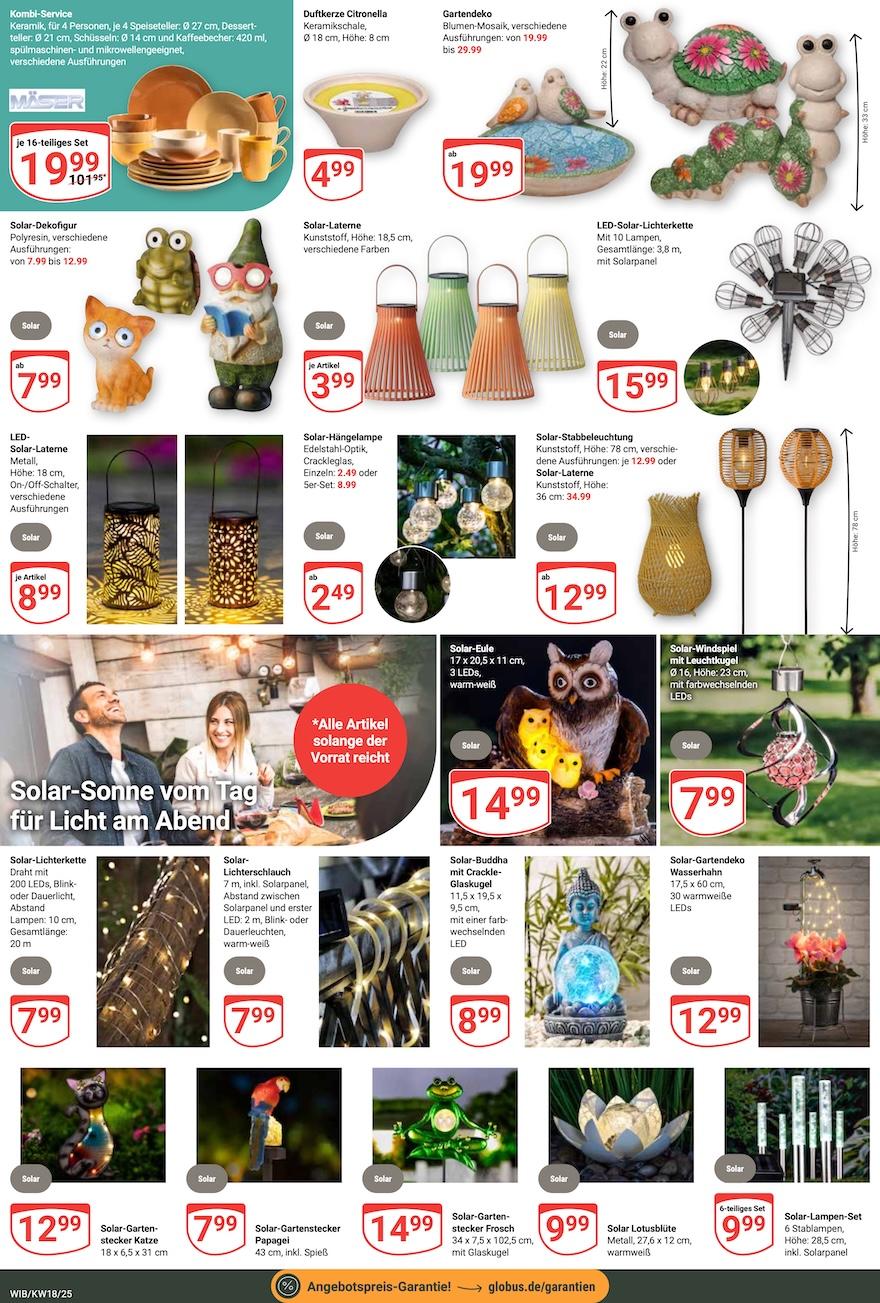 Globus Aktueller Prospekt ab Montag Seite 30