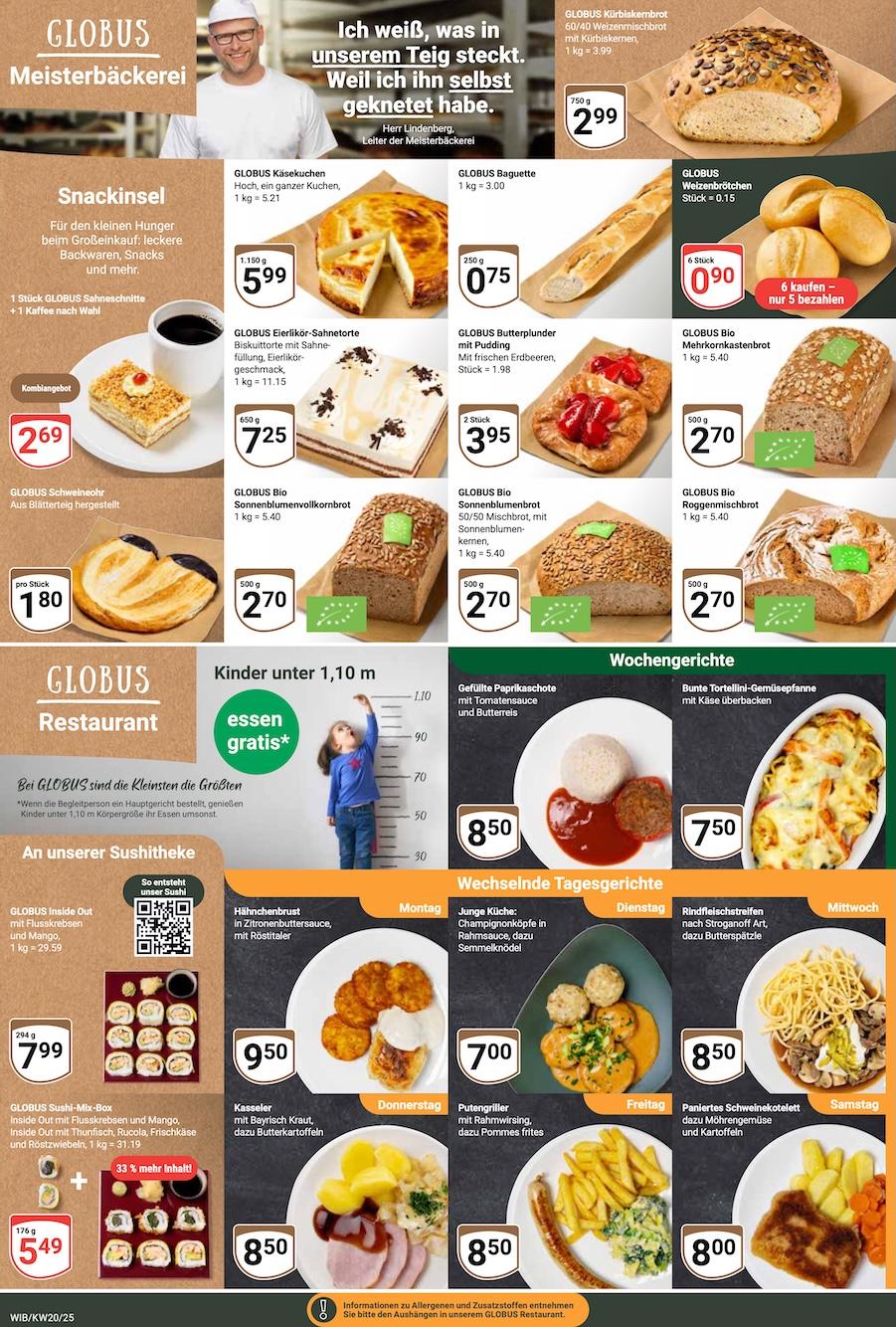 Globus Aktueller Prospekt ab Montag Seite 9