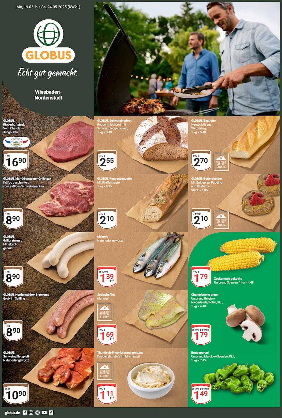Globus Aktueller Prospekt ab Montag Seite 1