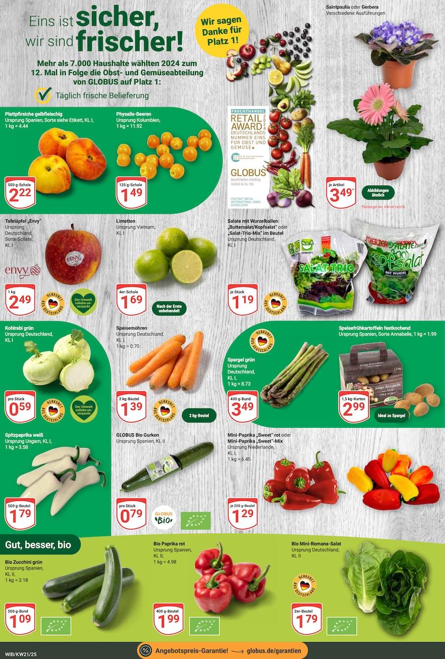 Globus Aktueller Prospekt ab Montag Seite 10