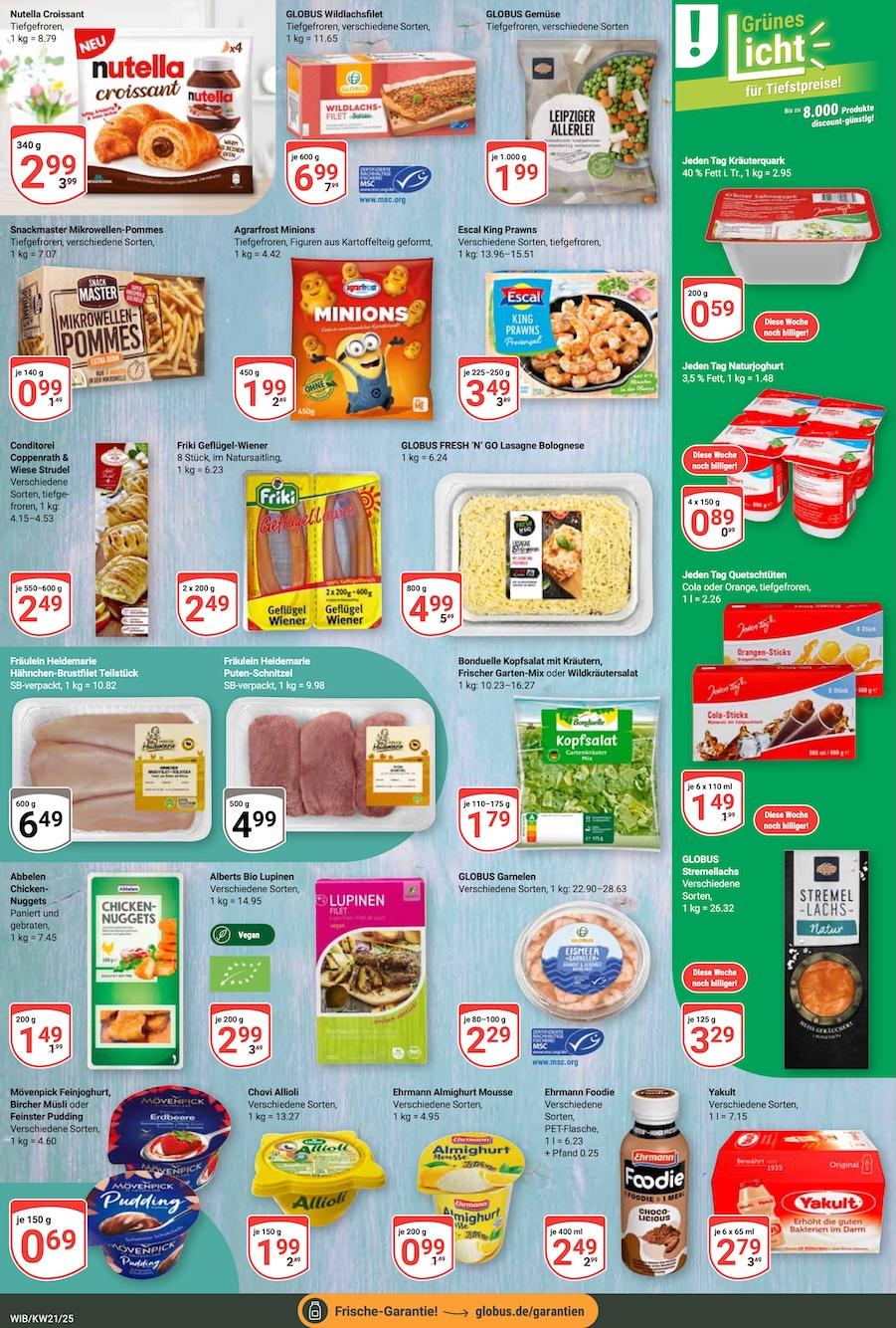 Globus Aktueller Prospekt ab Montag Seite 14