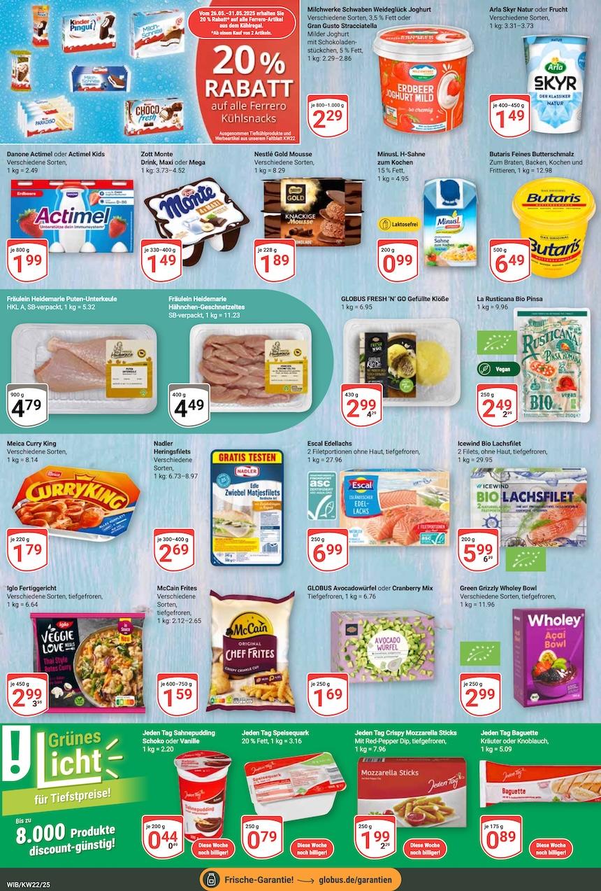 Globus Aktueller Prospekt ab Montag Seite 11