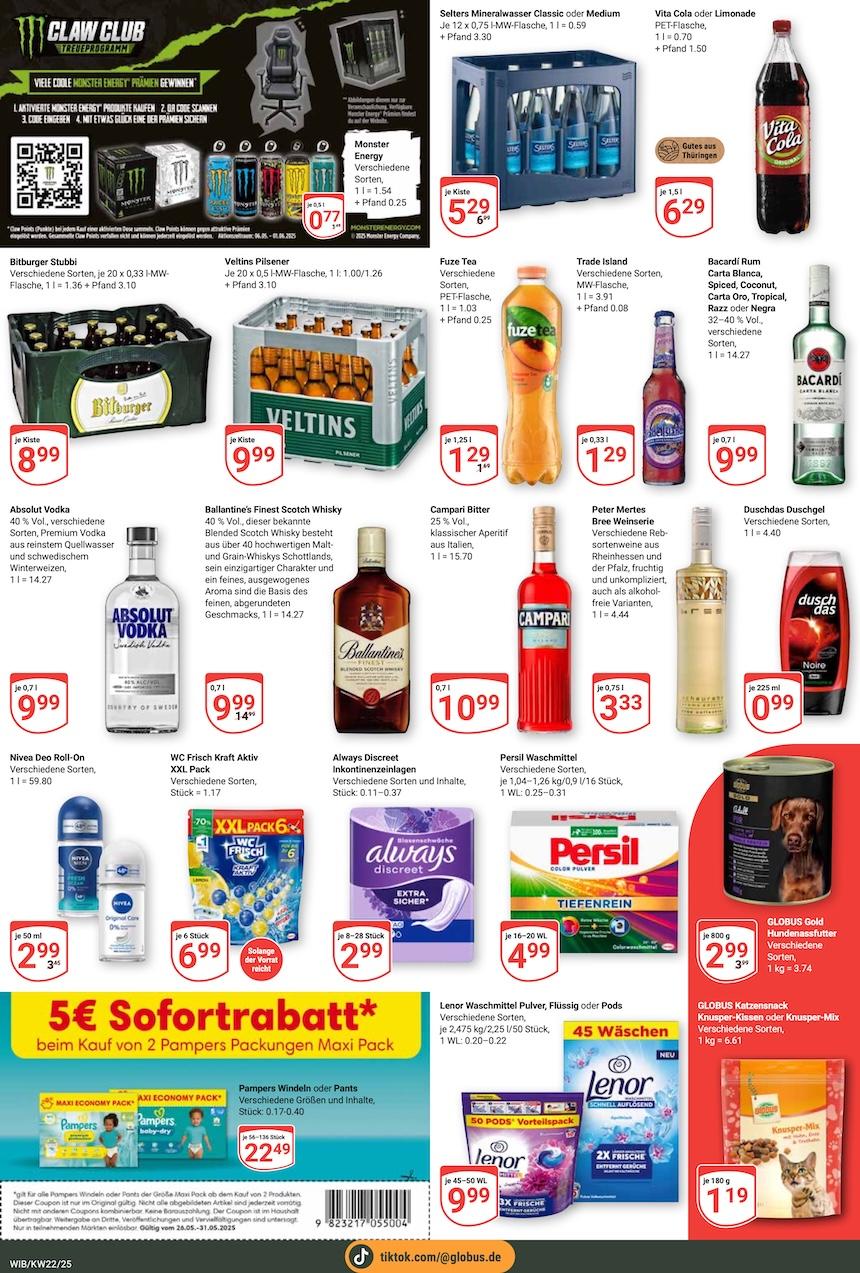 Globus Aktueller Prospekt ab Montag Seite 6