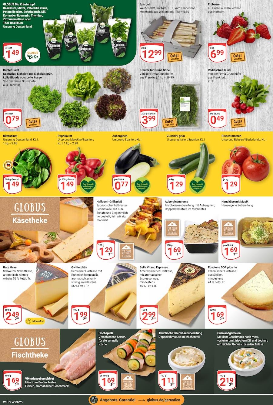 Globus Aktueller Prospekt ab Montag Seite 10