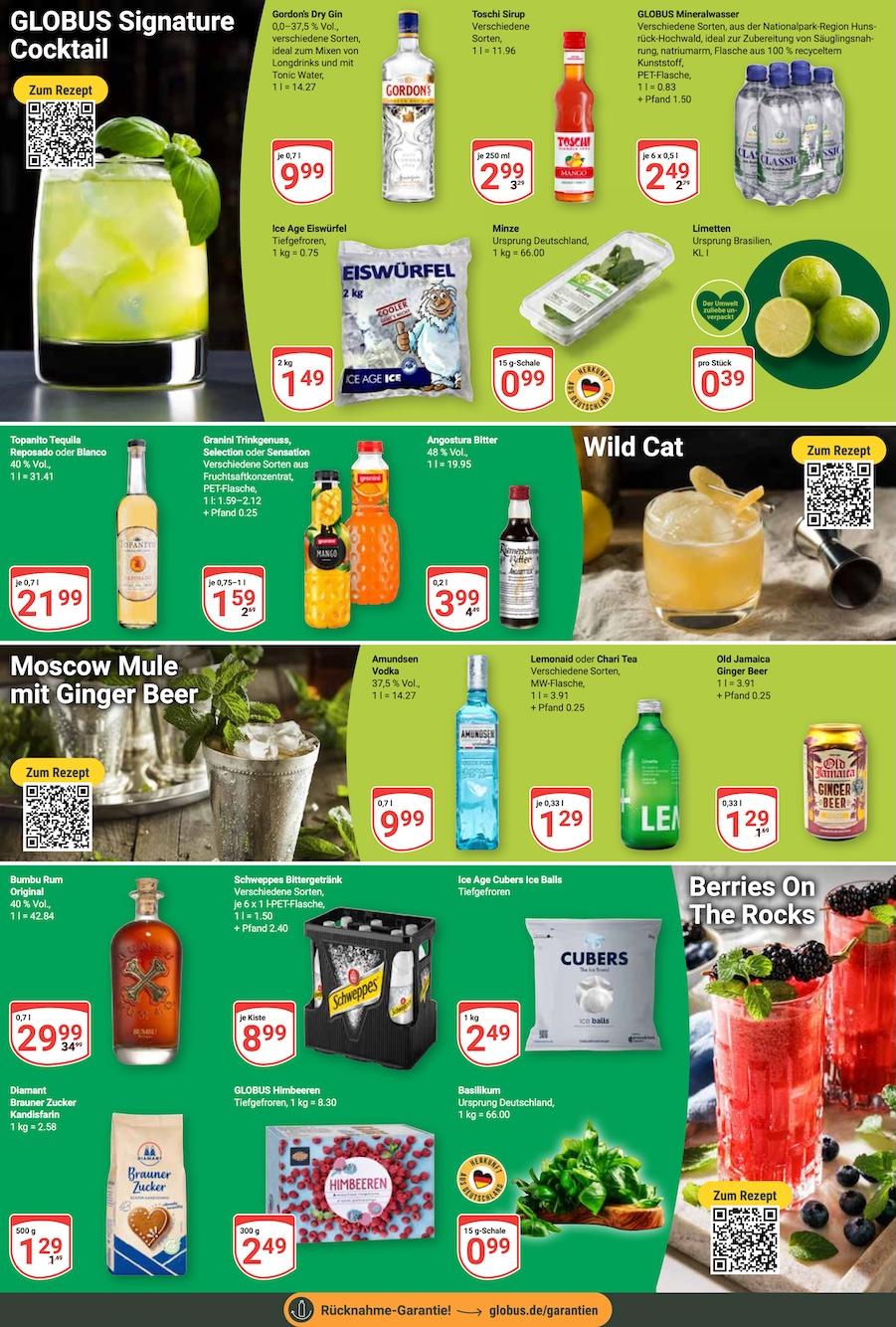 Globus Aktueller Prospekt ab Montag Seite 22