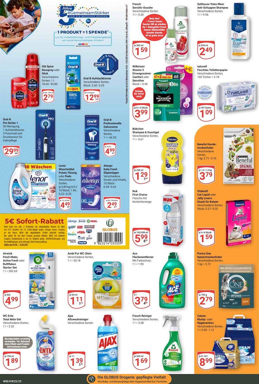 Globus Aktueller Prospekt ab Montag Seite 15
