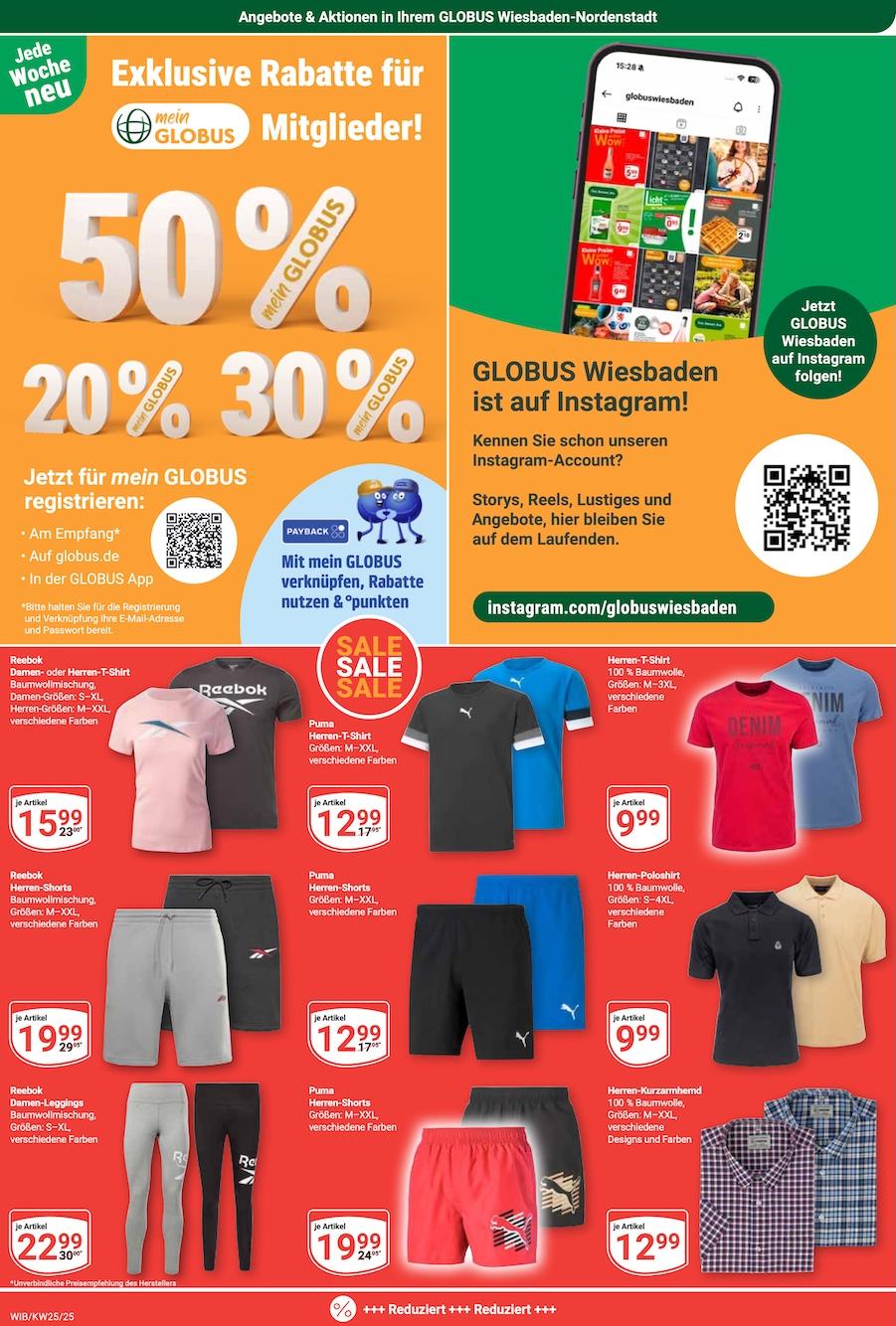 Globus Aktueller Prospekt ab Montag Seite 20