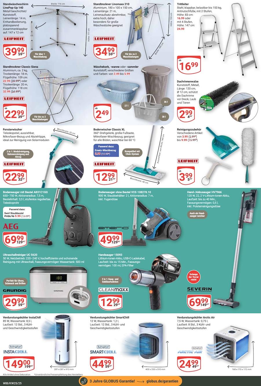 Globus Aktueller Prospekt ab Montag Seite 21