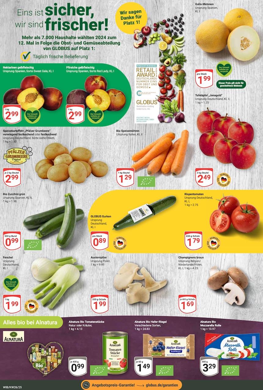 Globus Aktueller Prospekt ab Montag Seite 10