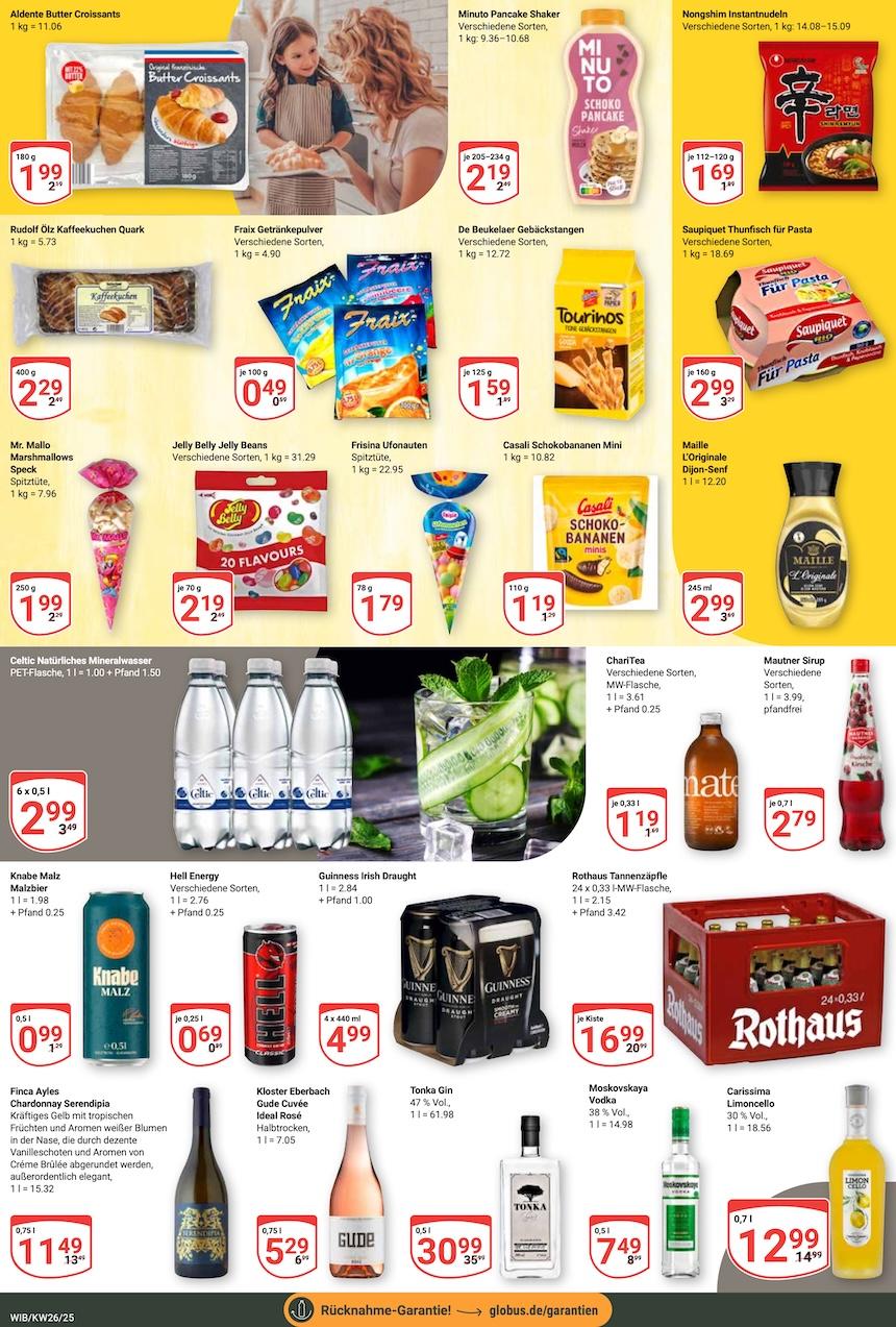 Globus Aktueller Prospekt ab Montag Seite 18