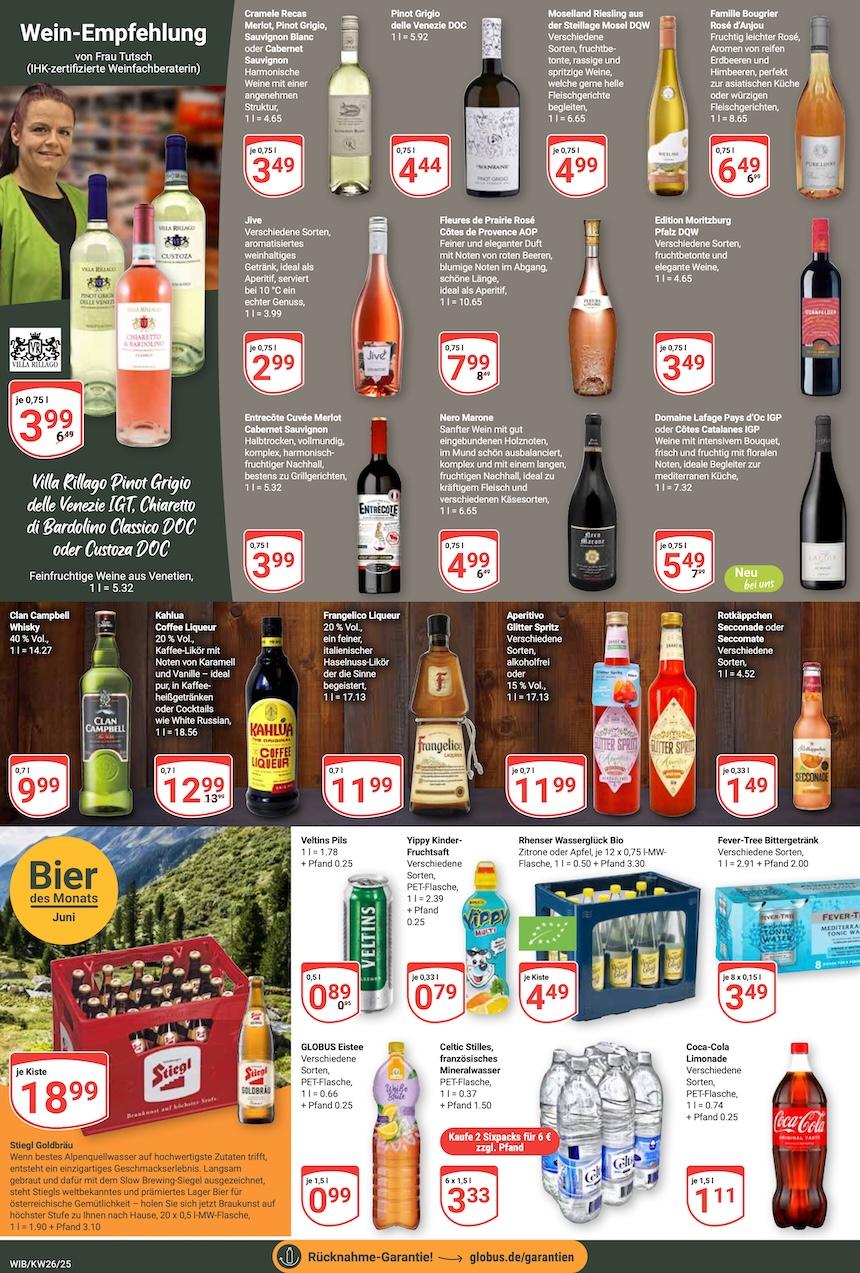 Globus Aktueller Prospekt ab Montag Seite 19