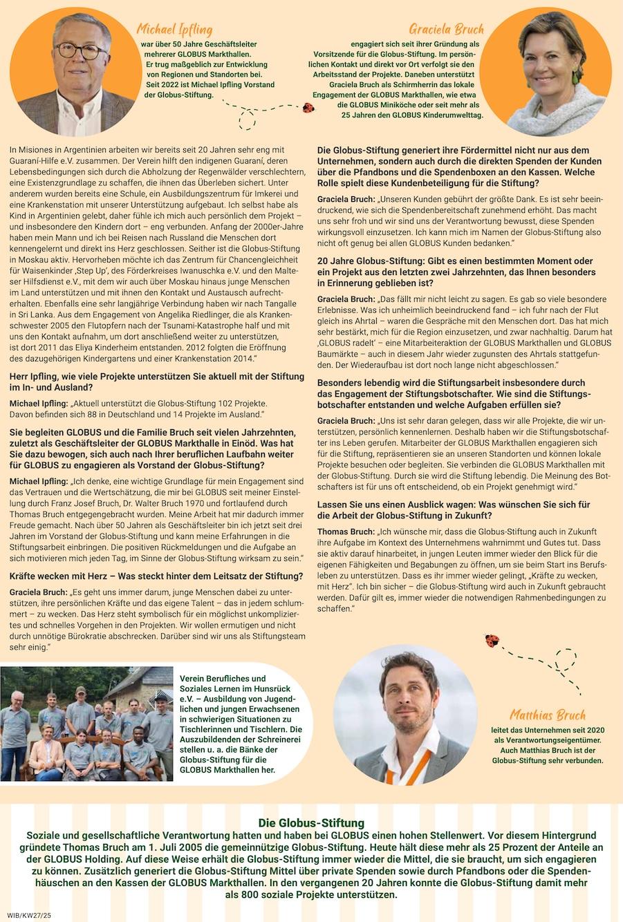 Globus Aktueller Prospekt ab Montag Seite 11