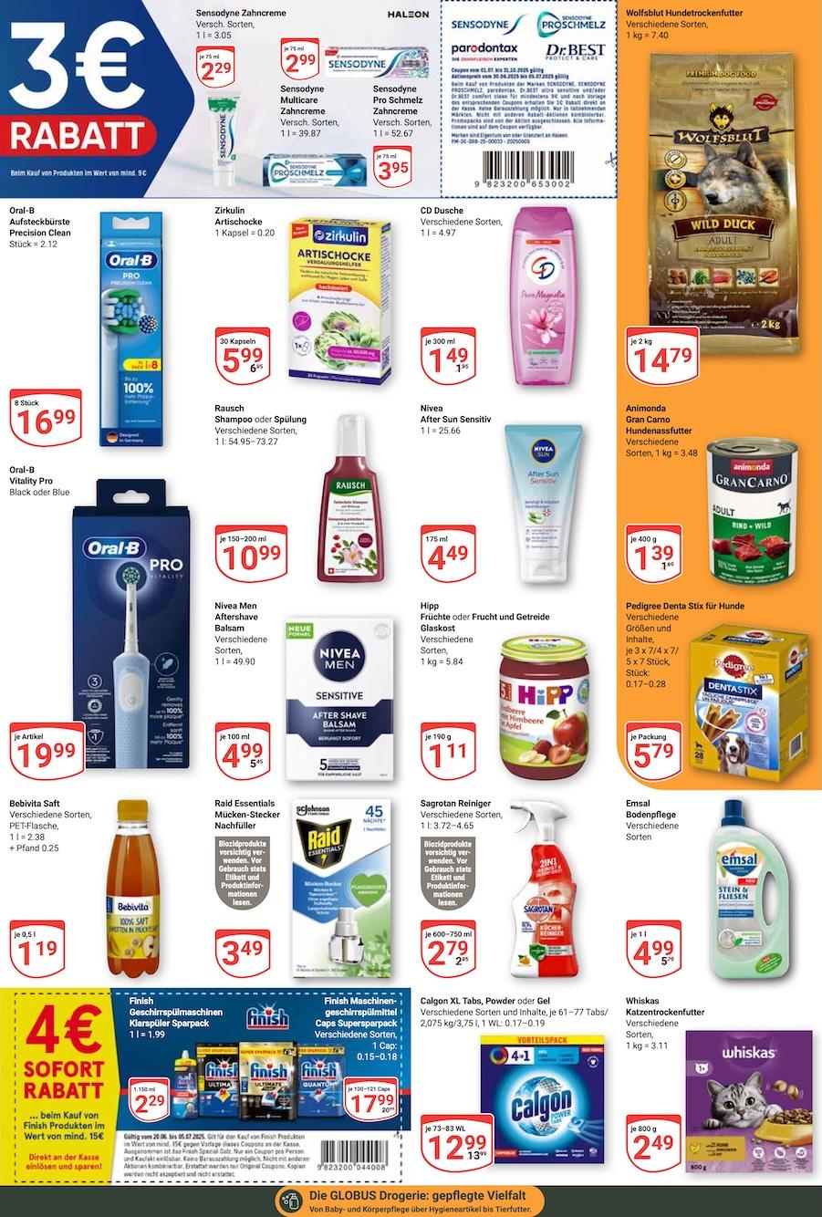Globus Aktueller Prospekt ab Montag Seite 16
