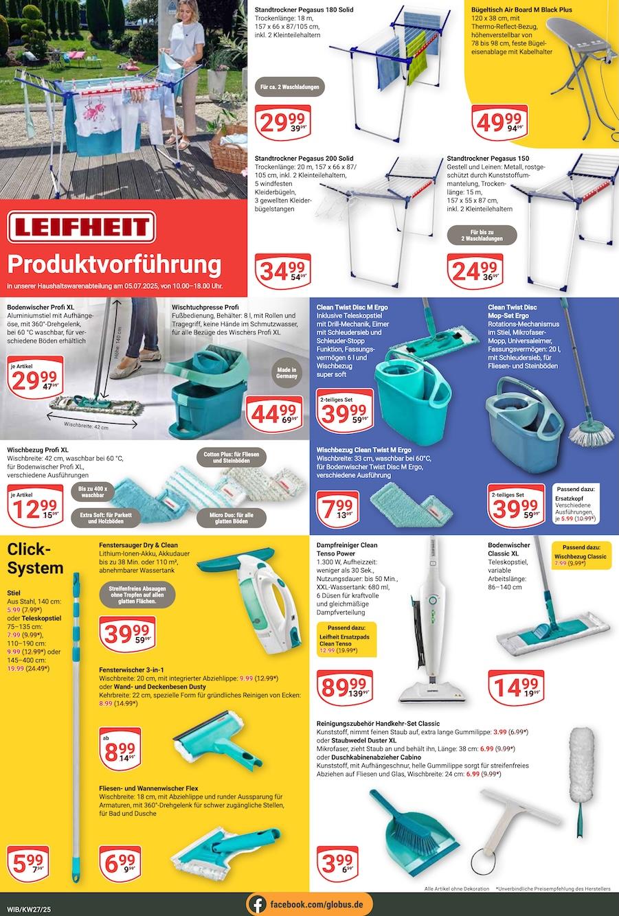 Globus Aktueller Prospekt ab Montag Seite 32