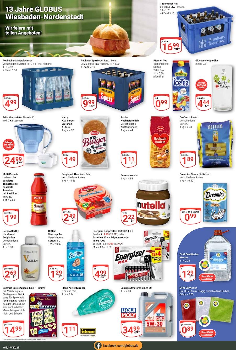 Globus Aktueller Prospekt ab Montag Seite 6