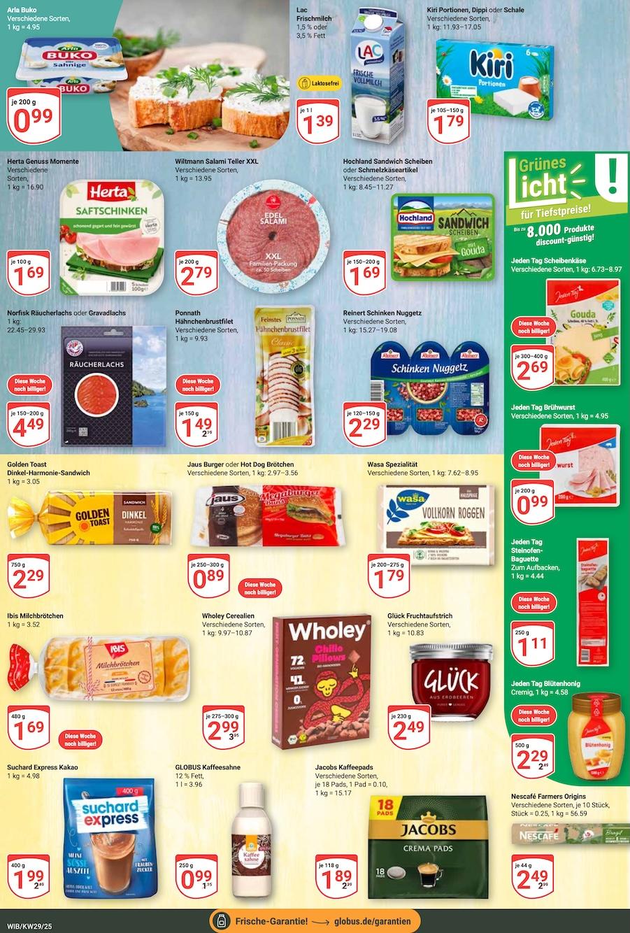 Globus Aktueller Prospekt ab Montag Seite 12