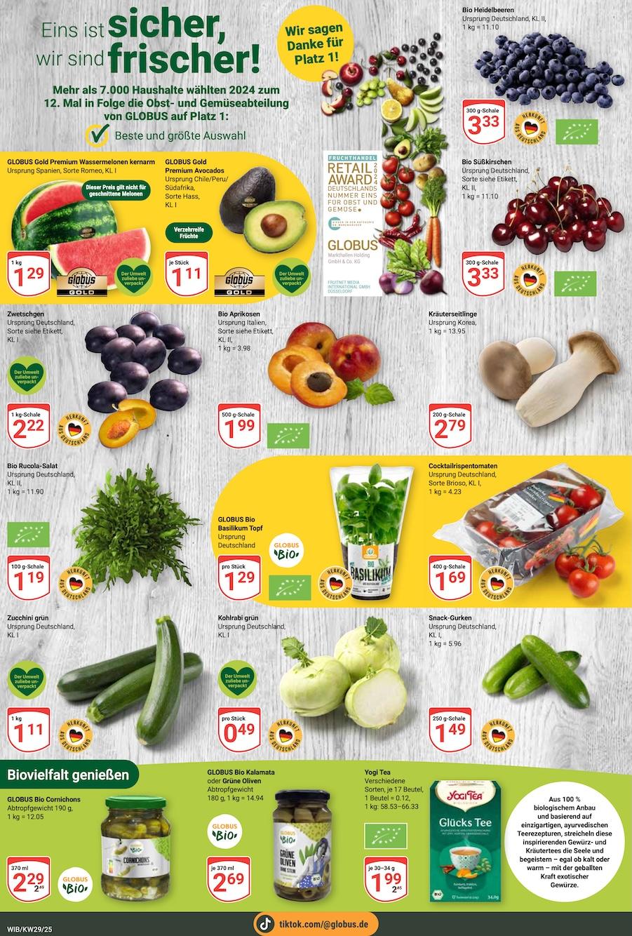 Globus Aktueller Prospekt ab Montag Seite 6