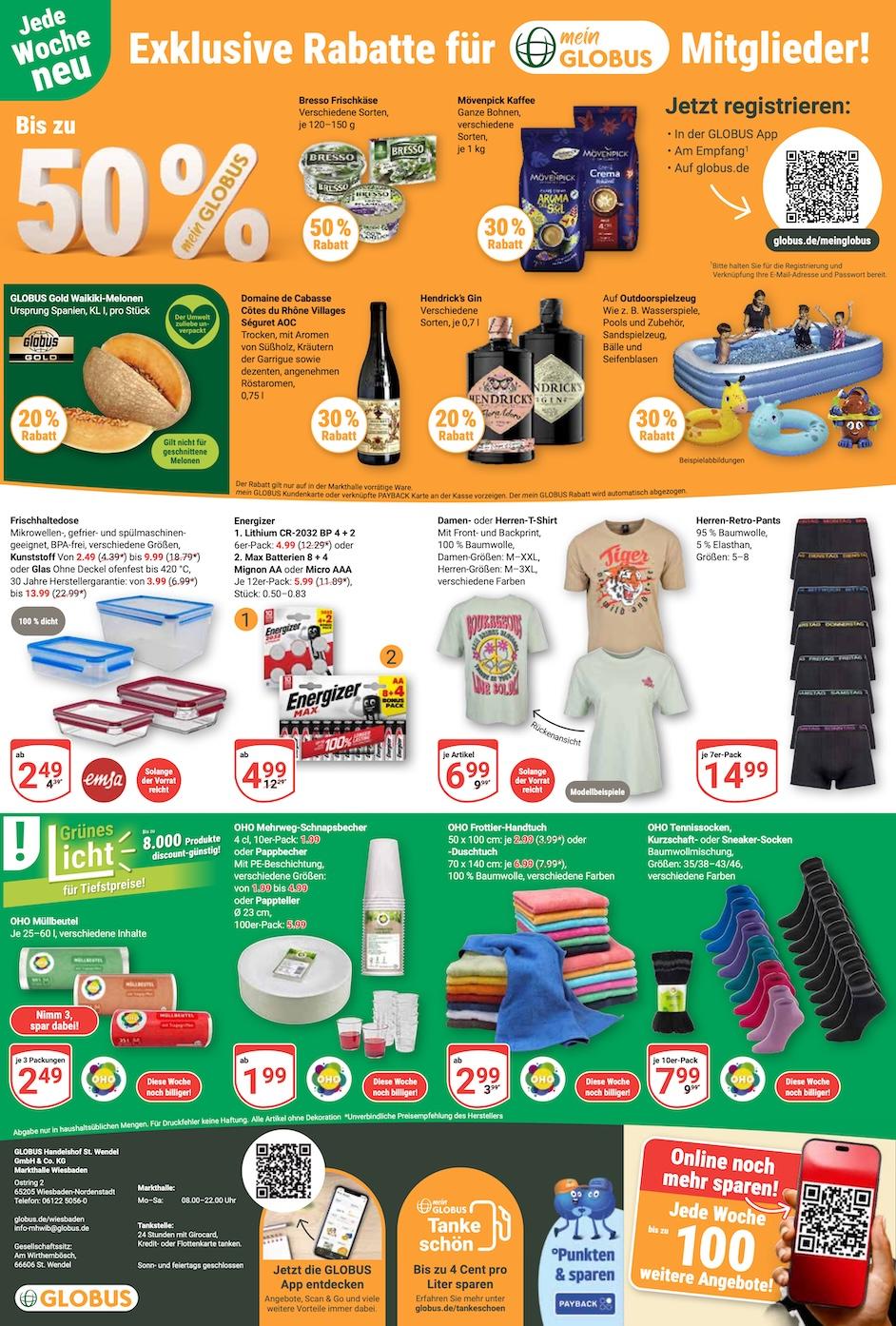Globus Aktueller Prospekt ab Montag Seite 23