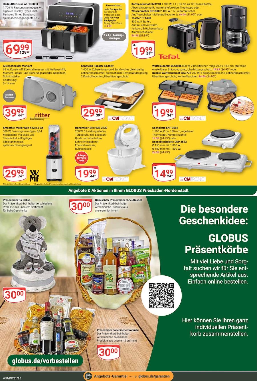 Globus Aktueller Prospekt ab Montag Seite 22