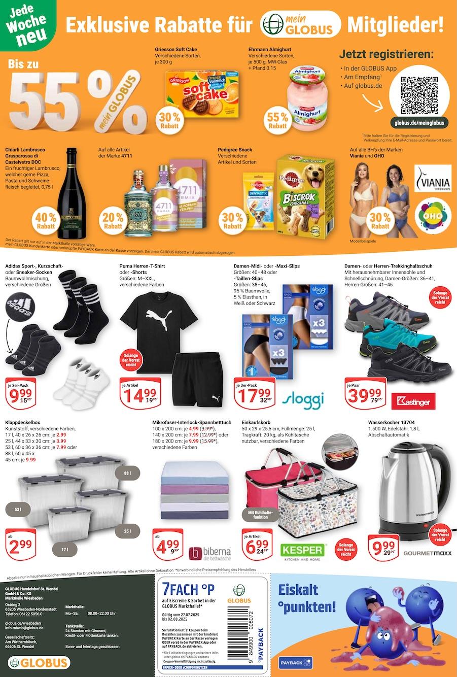 Globus Aktueller Prospekt ab Montag Seite 28