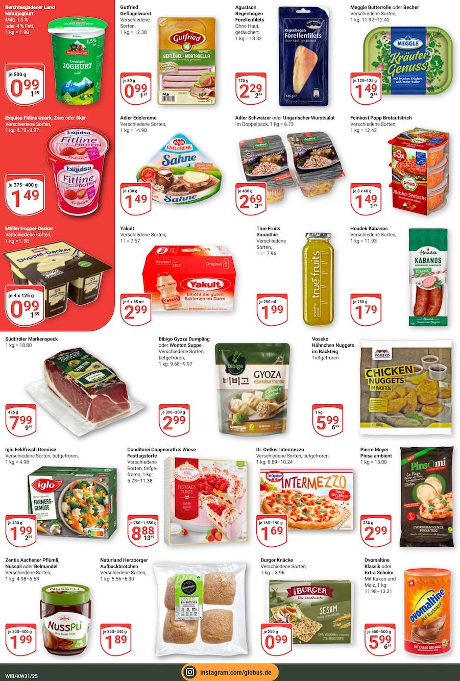 Globus Aktueller Prospekt ab Montag Seite 7