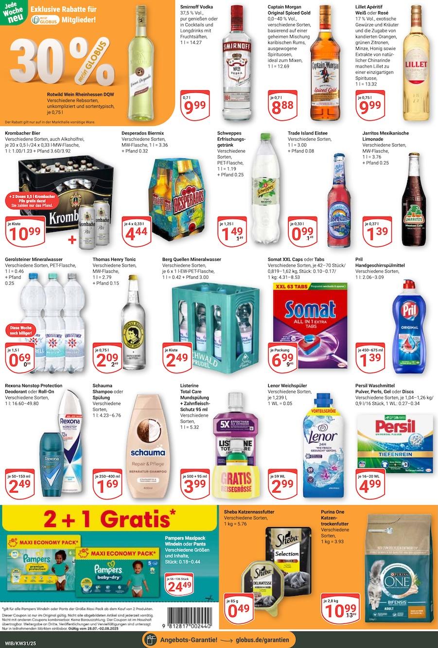Globus Aktueller Prospekt ab Montag Seite 9