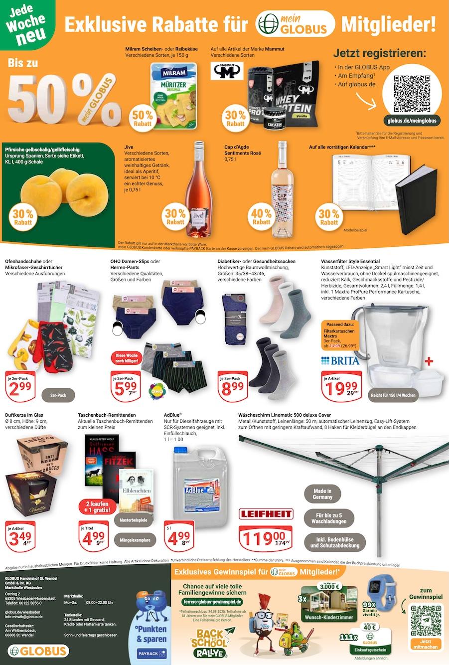 Globus Aktueller Prospekt ab Montag Seite 29