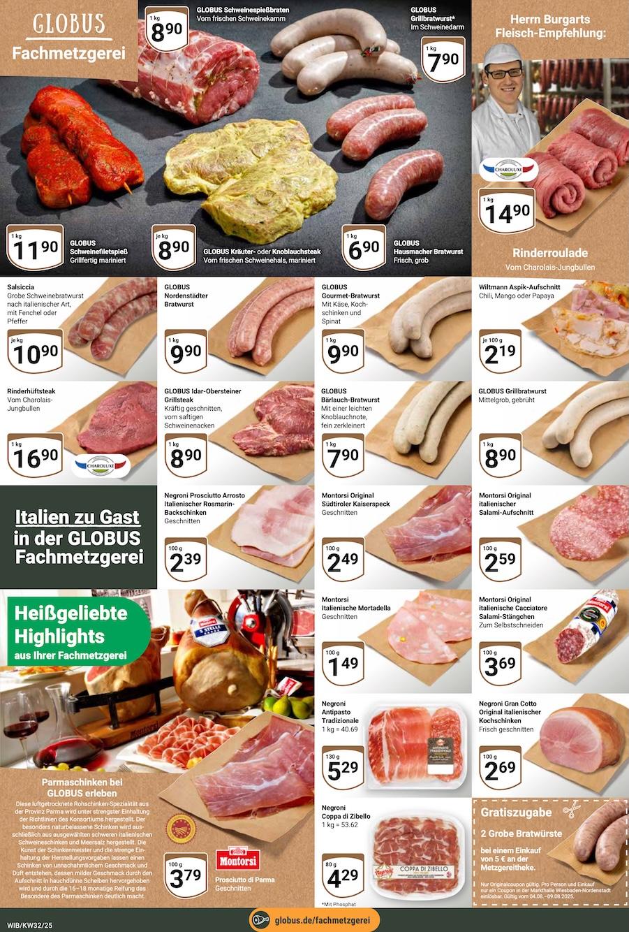 Globus Aktueller Prospekt ab Montag Seite 6