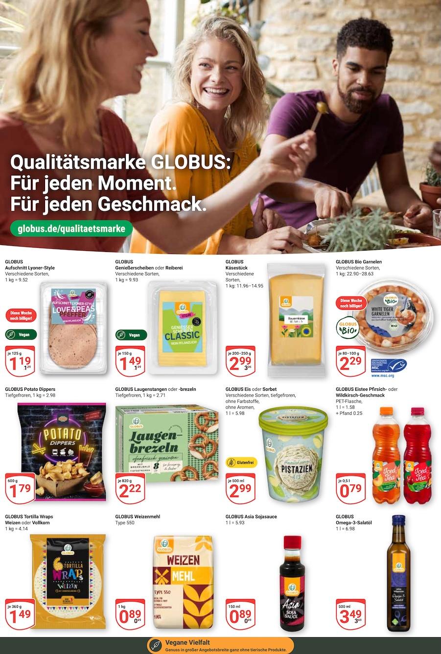 Globus Aktueller Prospekt ab Montag Seite 16