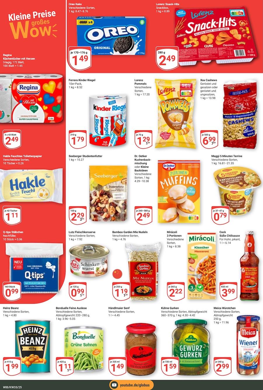 Globus Aktueller Prospekt ab Montag Seite 8