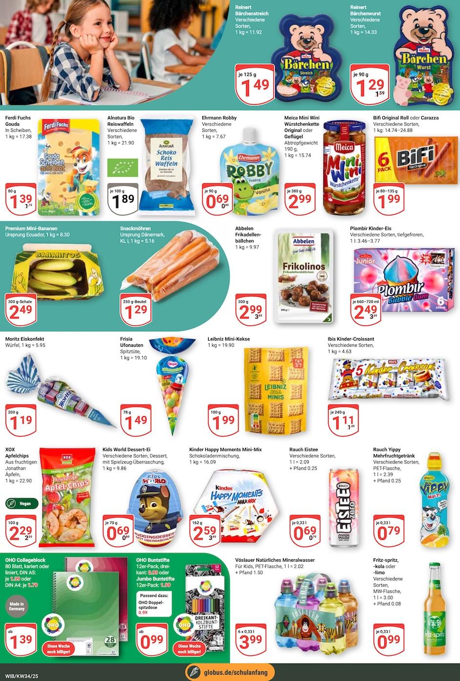 Globus Aktueller Prospekt ab Montag Seite 14