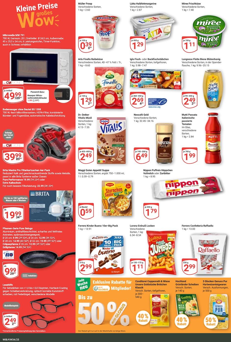 Globus Aktueller Prospekt ab Montag Seite 2