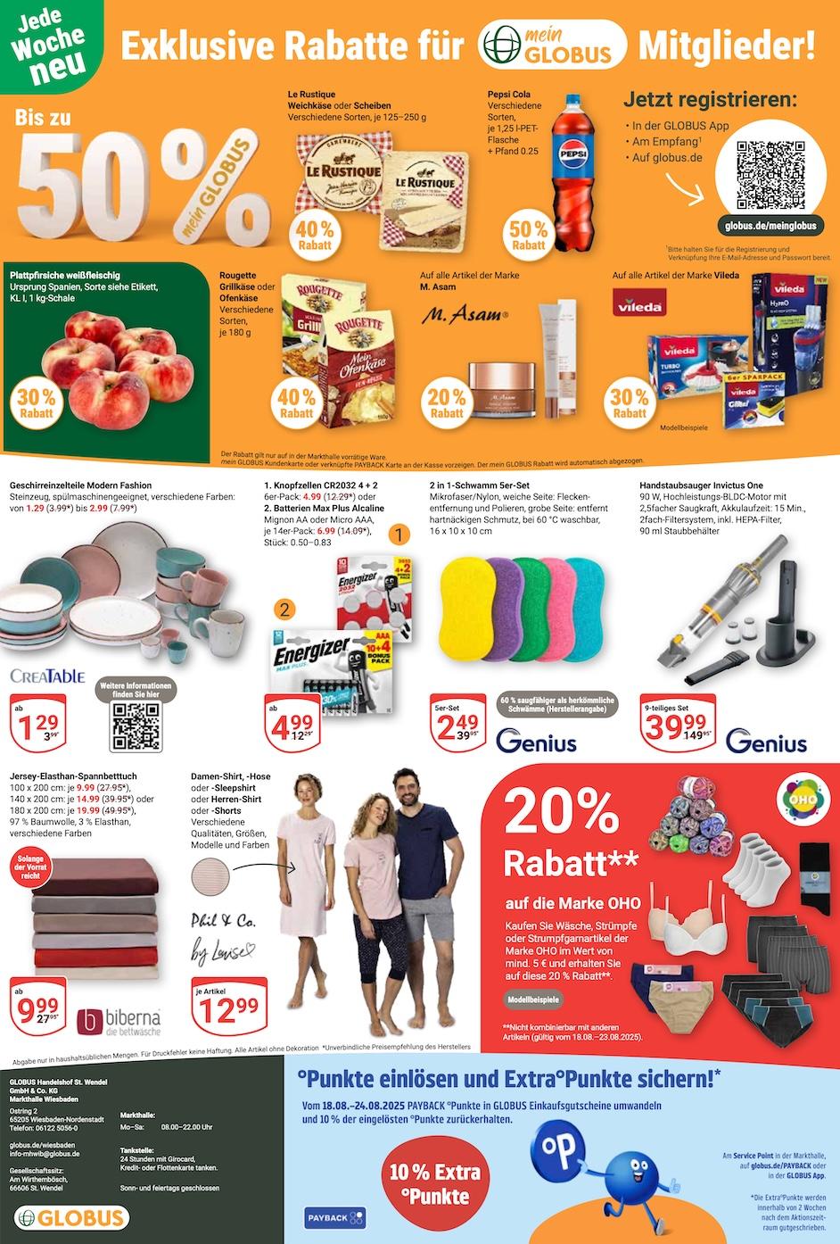 Globus Aktueller Prospekt ab Montag Seite 23