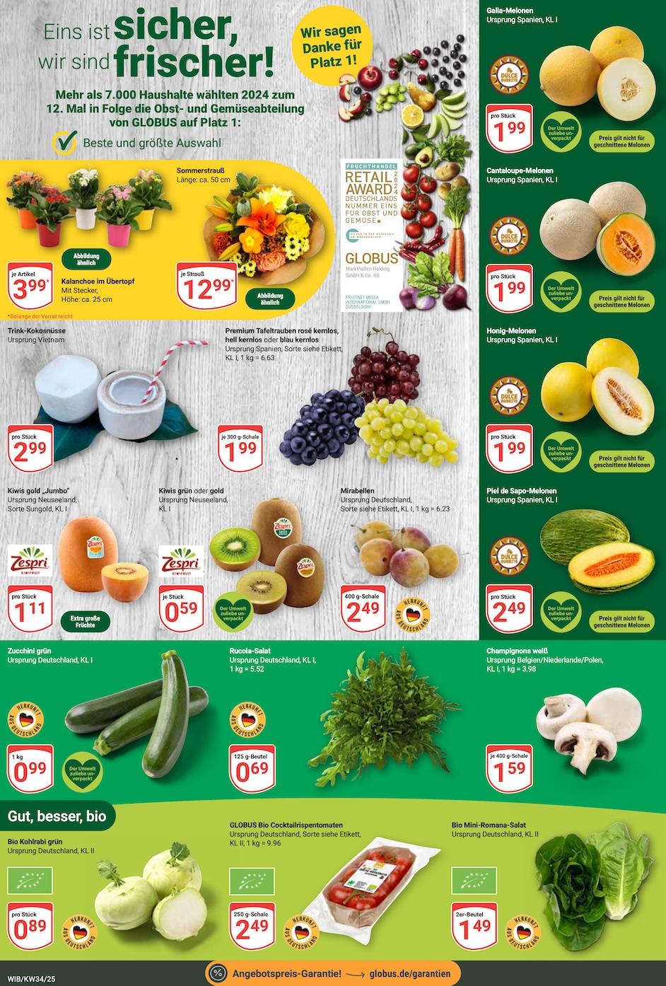 Globus Aktueller Prospekt ab Montag Seite 7