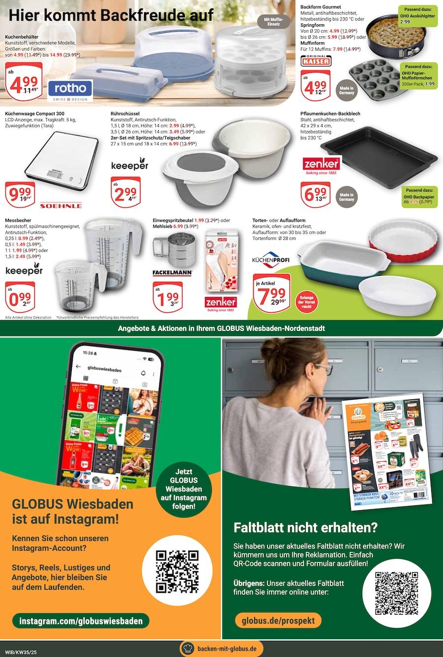 Globus Aktueller Prospekt ab Montag Seite 20