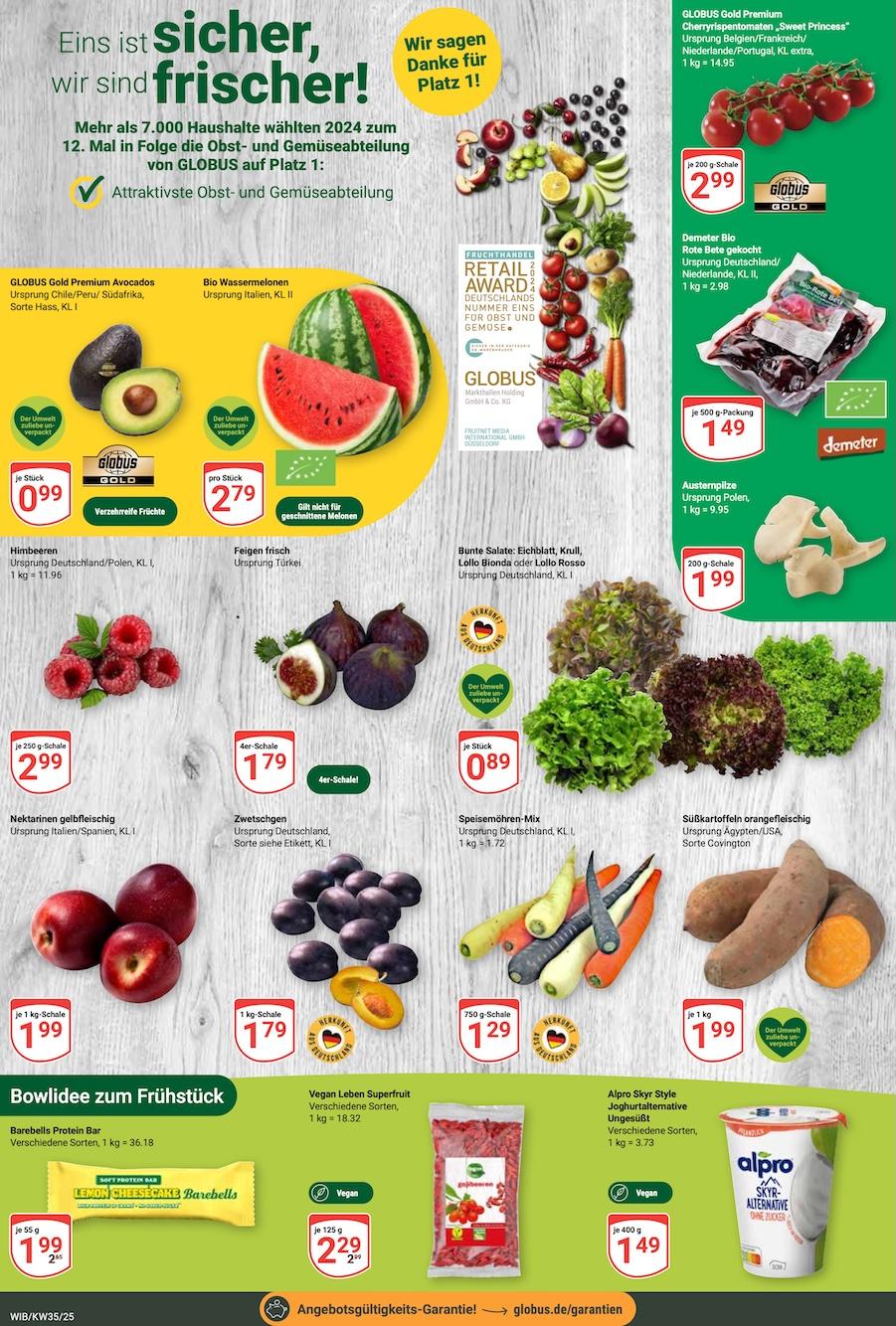 Globus Aktueller Prospekt ab Montag Seite 8