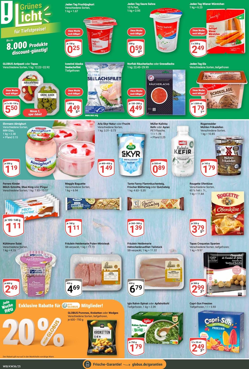 Globus Aktueller Prospekt ab Montag Seite 11