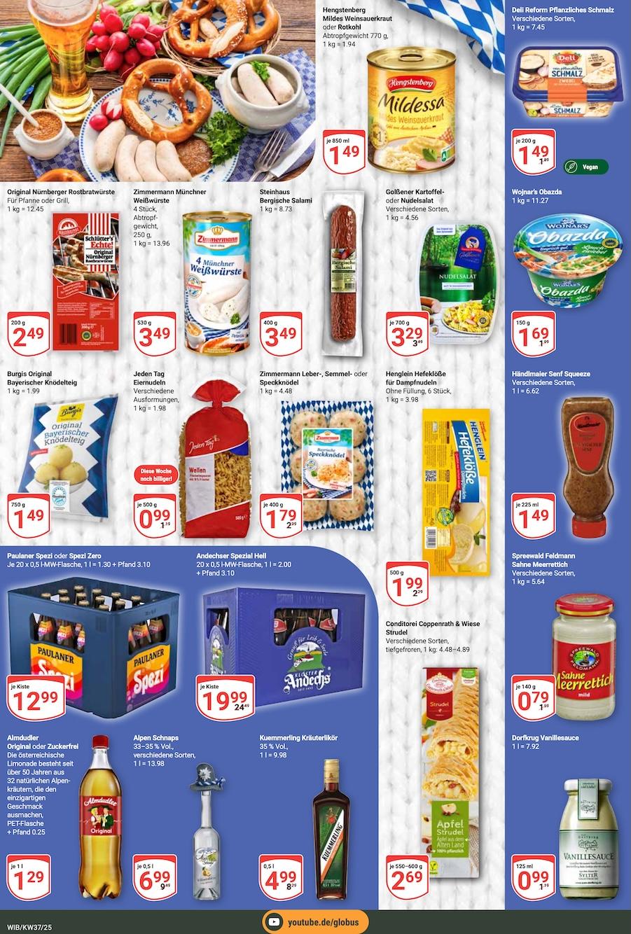 Globus Aktueller Prospekt ab Montag Seite 20